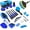 C:32PCS-B, variant on MaxxMarket 32Pcs Car Detailing Kit, Drill Brush Attachments with Detailing Brush Set and Tools Box, Blue Auto Cleaning Kit Interior for Dashboard, Wheels, Windows (C:32PCS-B)