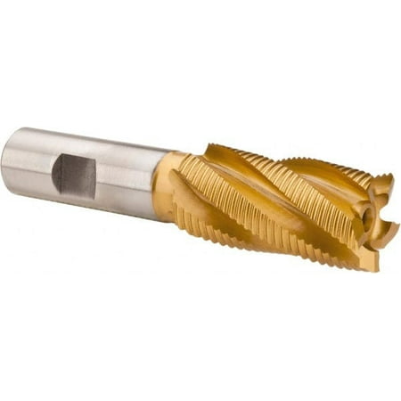 

Hertel 1 Diam Roughing End Mill: Cobalt Fine Pitch 2 LOC 5 Flute 30° Helix