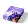 thumbnail image 4 of Erosebridal Housse de Couette Princesse 3D pour Tout-Petit, Literie Papillon Mystique Format Tout-Petit, Décor Dessin Animé de Rêve, Réversible 2 Pcs (Sans Couette), 4 of 7
