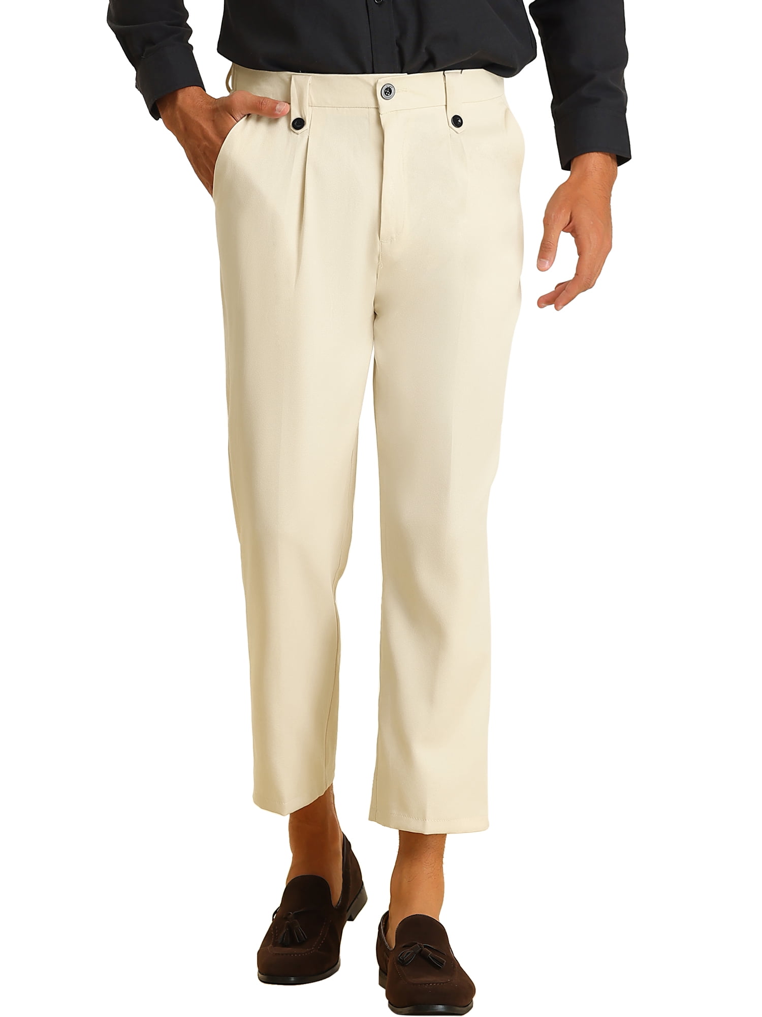 Menswear Essentials Cropped Trouser Best Mens Cropped Trousers