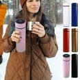 thumbnail image 5 of Loyerfyivos Smart Water Bottle Stainless Steel Vacuum Flask,Travel Mug with Smart LCD Touch Screen, Keep Hot Or Cold, Car Portable Travel Tea Coffee Vacuum Thermoses Cup,Insulated Water Bottle (Red), 5 of 5