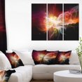 thumbnail image 2 of Design Art Elegance of Nebulae Canvas Print, 2 of 2