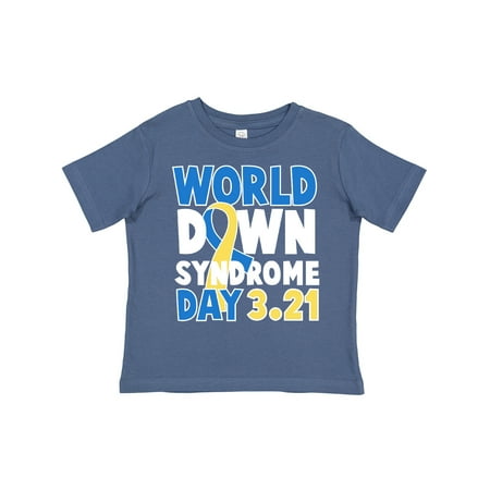 

Inktastic World Down Syndome Day 321 Gift Toddler Boy or Toddler Girl T-Shirt