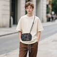 thumbnail image 6 of FORMRS Mini Crossbody Bag for Women Adjustable Rope Shoulder Casual Phone Purse, Elegant Geometric Pattern, 6 of 7