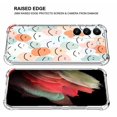 thumbnail image 4 of Colorful Smile Faces Case for Samsung Galaxy S21 ,Aesthetic Art Design Pattern TPU Shock Proof Cover Case, 4 of 6