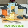 thumbnail image 5 of Nourished Essentials | My Mason Makes Wide Mouth Mason Jar Lids For Drinking, 5 of 8