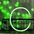 thumbnail image 4 of Letter Neon Lights, LED Neon Night Light Neon Lights Wall Decorative Night Light for Kids Bedroom Battery USB Operated Green, 4 of 8