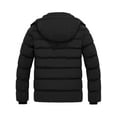 thumbnail image 3 of Wantdo Men's Puffer Jacket Hooded Winter Coat Insulated Winter Jacket Black M, 3 of 11