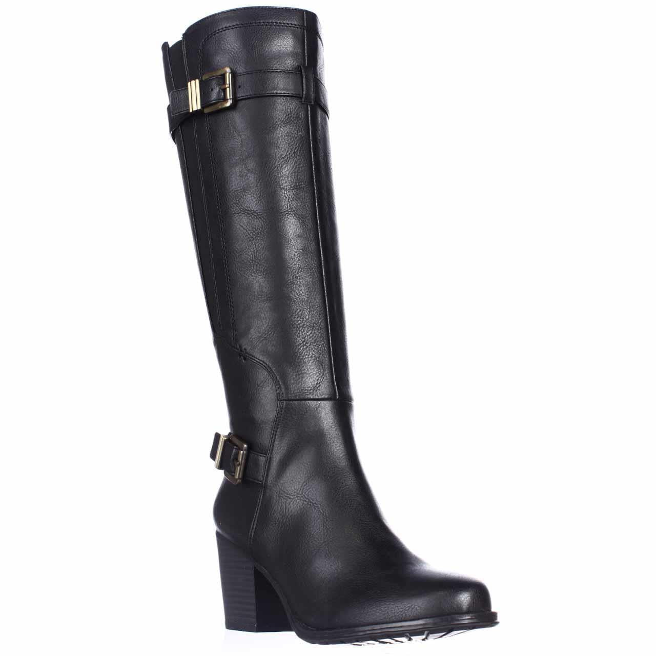 Womens naturalizer Trebble Knee-High Comfort Boots, Black - Walmart.com