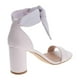 thumbnail image 4 of Zapatilla Tacón Bajo Grueso MAMA LOLA Blanco 25, 4 of 5