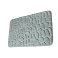 thumbnail image 3 of Wosthever Alfombrilla de baño de secado rápido, antideslizante, para ducha, , gruesa, lavable, absorbente, para baño, baño, cocina, sala de Juegos de accesorios de baño Gris 45x70cm, 3 of 6