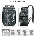 thumbnail image 3 of Cooler Backpack 26 Cans Portable Backpack Coolers Insulated Leak Proof,Lunch Backpack for Travel,Beach,Camping,Picnic,Lunch Backpack for Women Men, 3 of 6