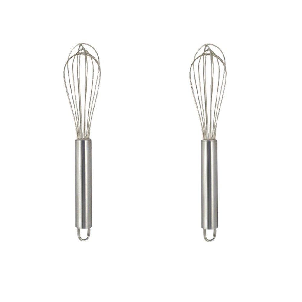 SOFT 'N STYLE Salon Beauty Hair Metal Whisk HCSNSWHISK (2 Pack