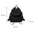 thumbnail image 6 of workcargo Women's Nylon Backpack, Black, Free Size - Lightweight Water-Resistant, Adjustable Straps, Roomy for School/Work/Travel with Pockets, 6 of 6