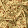 thumbnail image 5 of Ambesonne African Valance Pack of 2, Quirky Art Forms, 54"X12", Sand Brown Ginger, 5 of 5