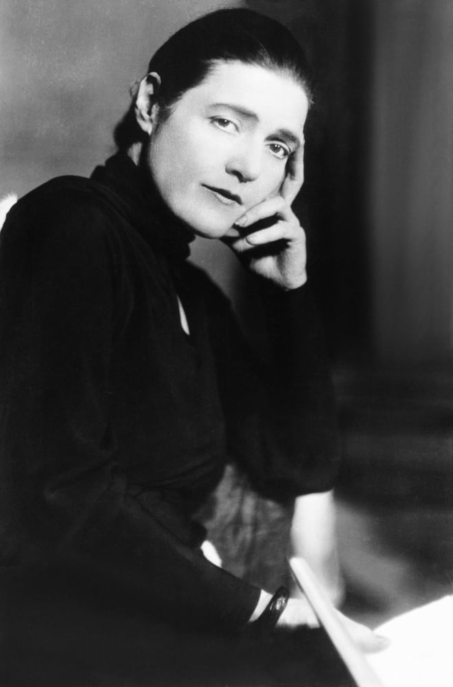 Novelist Fannie Hurst In The 1930S She Published Works From 1911 Until ...