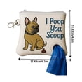 thumbnail image 4 of Sac de Rangement Motif Chien pour Déchets d'Animaux Textile Maison, 4 of 8
