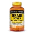 thumbnail image 2 of (5 pack) Mason Natural Brain Power with Sage Extract, Focus and Positive Mood Support, 60 Caplets, 2 of 7
