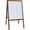 White, variant on Crestline Products Natural White Dry Erase Black Chalkboard Marquee Easel, 42 Inch x 24 Inch