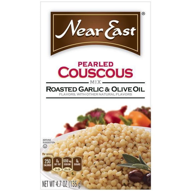 Near East Roasted Garlic & Olive Oil Pearled Couscous 4.7 ...