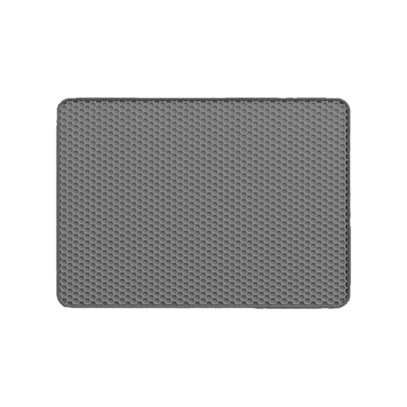 Silicone Cat Litter Mat for litter box 22x29in - Easy to Clean Cat Litter Trapping Mat, Waterproof, urine-proof and non-slip to keep the floor clean and tidy