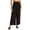 Black, variant on AILIYIL Versatile Pants Womens Casual Wide Leg Dress Pants High Waist Tailored Button Down Trousers With Pockets (A,XL)