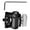 Black, variant on Hot Shoe Stand Aluminum DSLR Camera Tripods Mount with Snails Design and Adjustable Damping for Use