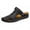 Black, variant on asdoklhq Men's Sandals Hiking Open Toe,Men's Summer Casual Leather Sandals Breathable Tide Outdoor Beach Shoes