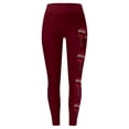 thumbnail image 3 of MKLEKYY Leggings deportivos para mujer, pantalones ajustados con estampado de copa roja de Navidad y verano para mujer, leggings deportivos de fitness con realce, pantalones de yoga, 3 of 3