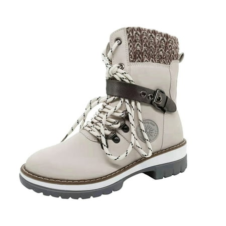 

Fashion Boots For Women Ladies Snow Boots Durable Outdoor Keep Warm Winter Zipper Boots Warm Boots