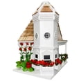 thumbnail image 3 of Yuletide Cottage Birdhouse - White, 3 of 5