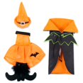 thumbnail image 1 of Orange Bat Halloween Wine Bottle Covers - Set of 2, 1 of 1