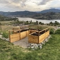 thumbnail image 4 of Outdoor Living Today Raised Garden Bed Western Red Cedar 1-Count 8x8, 4 of 11