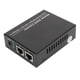 thumbnail image 3 of Transceptor de fibra Plug and Play Convertidor de medios de fibra SFP a RJ45 de hasta 120 km con indicadores LED Enchufe de Reino Unido de 100 a 240 V, 3 of 5