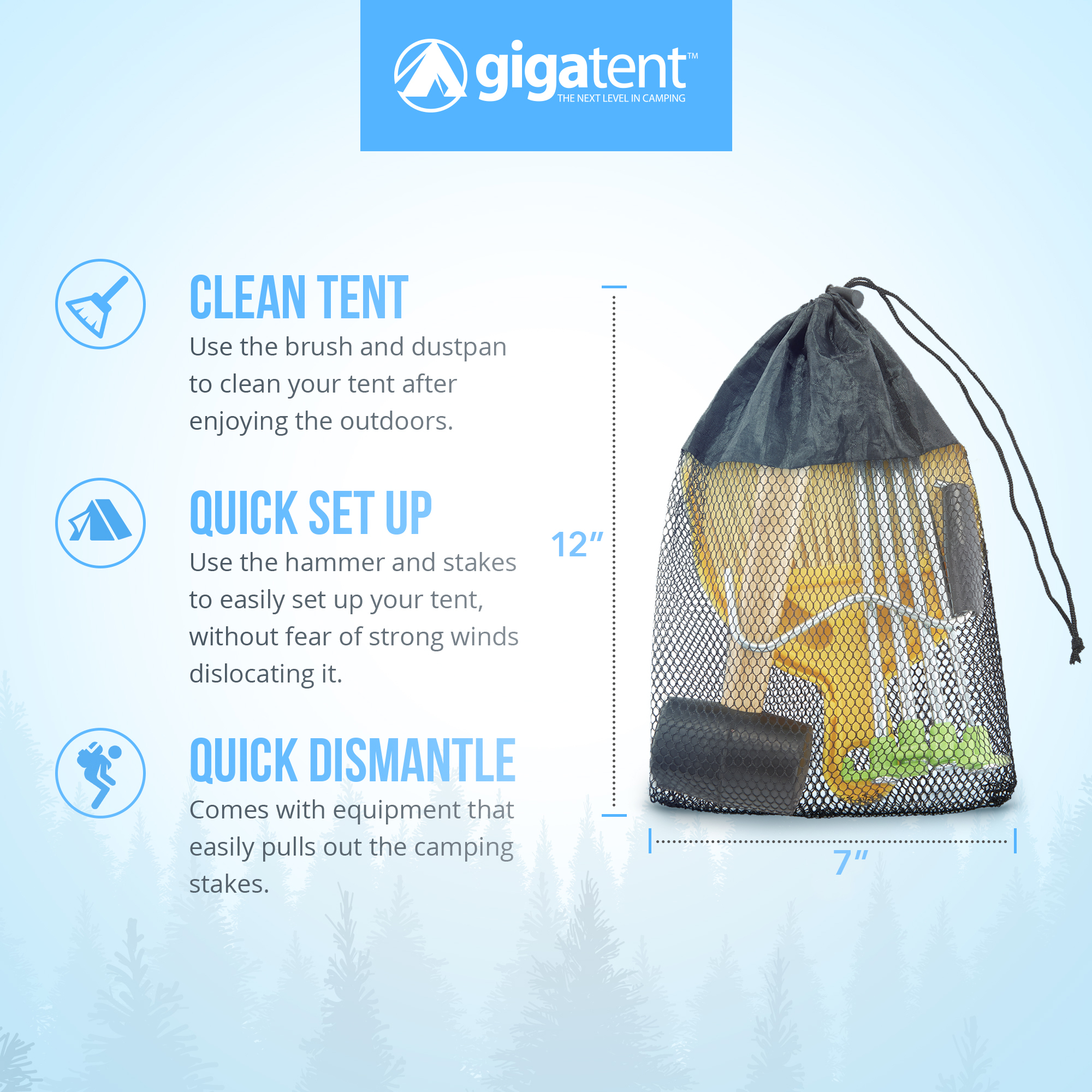 GigaTent 4-Person Dome Tent - image 5 of 7
