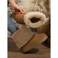thumbnail image 3 of Women's Snow Boots Cozy Fluffy Faux Fur Lined Winter Platform Shoes for Stylish & Warm Casual Wear, 3 of 7