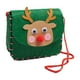thumbnail image 1 of Kit para hacer bolsos de hombro, manualidades con bolsas de dulces, bolso de mano preperforado, completo ciervos verdes, 1 of 9