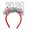 Silver, variant on bestolf 2026 New Year Hairband Glitter-Coated Headband Sparkling Numbers Design Hair Hoop Festive Hair Accessory