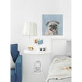 thumbnail image 3 of Marmont Hill "Adorable Pug" Painting Print on Wrapped Canvas, 3 of 5