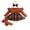 Brown, variant on RUINIXCW Newborn Baby Girl Fall Winter Outfit Ribbed Plaid Romper Dress Infant Baby Girl Clothes Ruffles Long Sleeve Bodysuit Jumpsuit Headband Socks Set