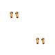 thumbnail image 4 of Vogacara 2 piezas de accesorios de unión de componente de extremo de barra de acoplamiento RC Car soporte de cabeza de bola de hilo inverso positivo Dorado 2piezas Vogacara  CBP327458, 4 of 6