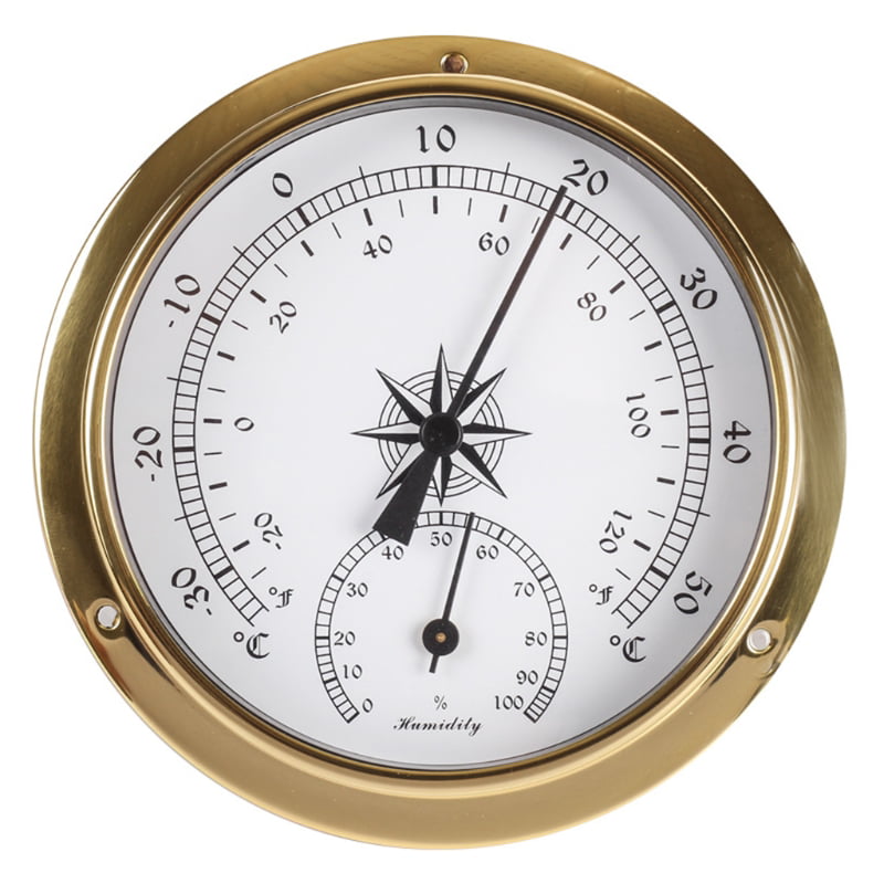Wall Barometer Thermometer Hygrometer Weather Station Tester for Home/Office 