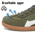 thumbnail image 3 of Qaltryn Casual Low-Top Sneakers for Women Lightweight Fashion Retro Sneakers Walking Shoes with Memory Foam Non Slip Womens Sneakers with Anti Slip Sole for Tennis & Daily Walking, 3 of 8