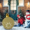 thumbnail image 1 of VBVC Outdoor Christmas Inflatable Decorated Ball Giant Christmas Inflatable Ball Christmas Tree Decorations, 1 of 5