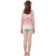 thumbnail image 5 of 3Pcs Mermaid Tails compatible Swimming compatible Girls Swimsuit Princess Bikini Costume Bathing Suits Set compatible Kids Gift_Gift Of G, 5 of 5