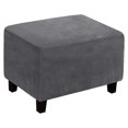 thumbnail image 2 of Reposapiés rectangular Perfecl Funda protectora extraíble Decoración gris, 2 of 7