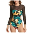 thumbnail image 1 of Women Plus Size Tankini One Piece Tummy Control Swimsuits Swimwear Floral Bathing Suits, 1 of 9