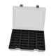 thumbnail image 1 of Estuche de almacenamiento para coches modelo 1/64, portátil, multifuncional, protector, resistente al polvo, con 27 compartimentos, organizador para coches de juguete. Azul, 1 of 10