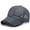 Dark Gray, variant on Voska Lightweight Mesh Baseball Hat Unisex Fishing Sun Hat Breathable Polyester Cotton Outdoor Cap Black