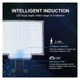 thumbnail image 4 of 106 LED Solar Street Lights 328 LED Spotlights IP65 Waterproof Motion Sensor Human Induction Solar Flood Security Lights 3 Modes ,Energy Saving and Security, 4 of 7